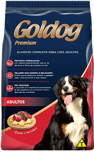 Ração Goldog Premium Adulto